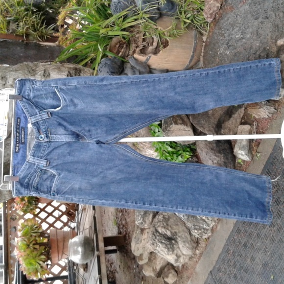 Levi Strauss distressed blue 34-32 - Picture 4 of 13